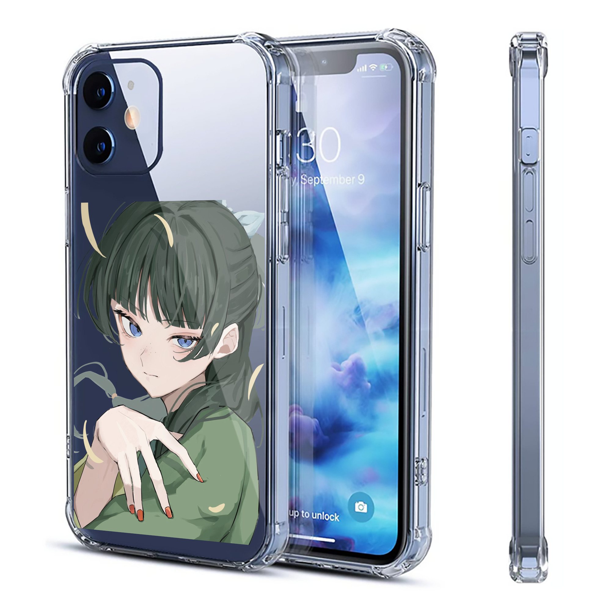 （画像用） 薬屋のひとりごと The Apothecary Diaries 【iPhone 12シリーズ対応】透明スマホケース（クリアソフトケース）